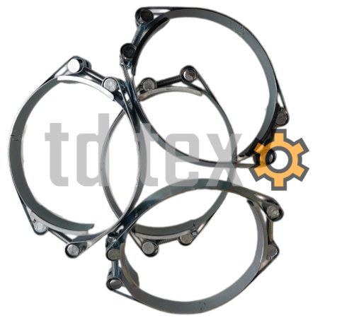 Хомут силовой двух болтовый 160-170мм td-tex.ru