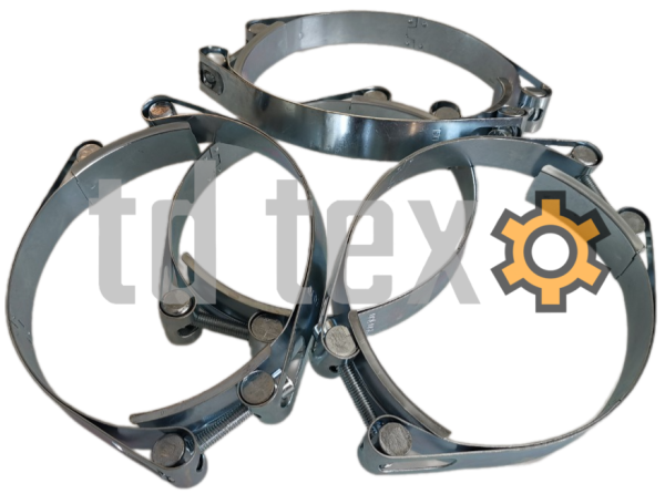 Хомут силовой двух болтовый 150-160мм td-tex.ru